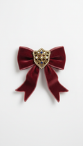 Antique Gold Statement Boot Bow
