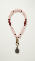 Blush Quartz Artisan Lanyard