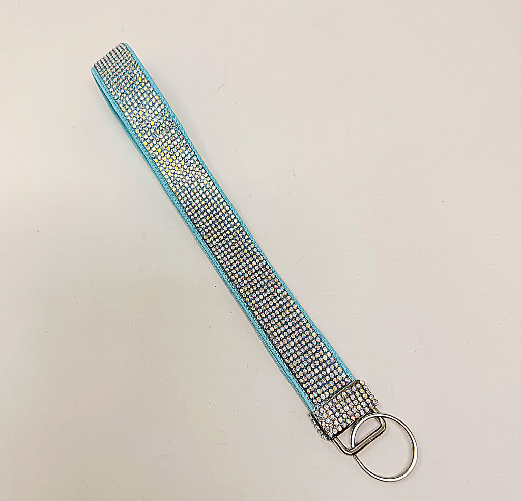 Handcrafted Rhinestone Wristlet